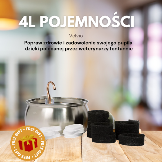 CrystalFlow dla dużych kotów 4L