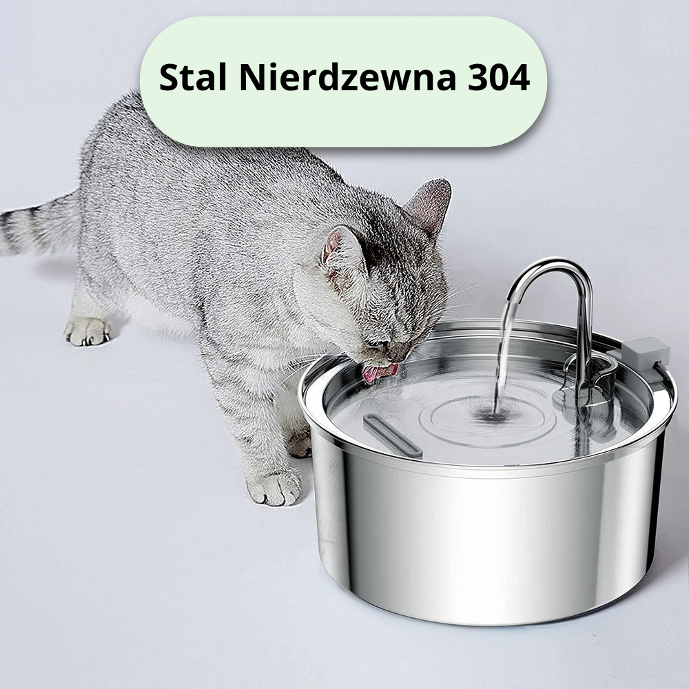 TotalClean Czysta woda zdrowy kot fontanna Velvio™ 3.2 L