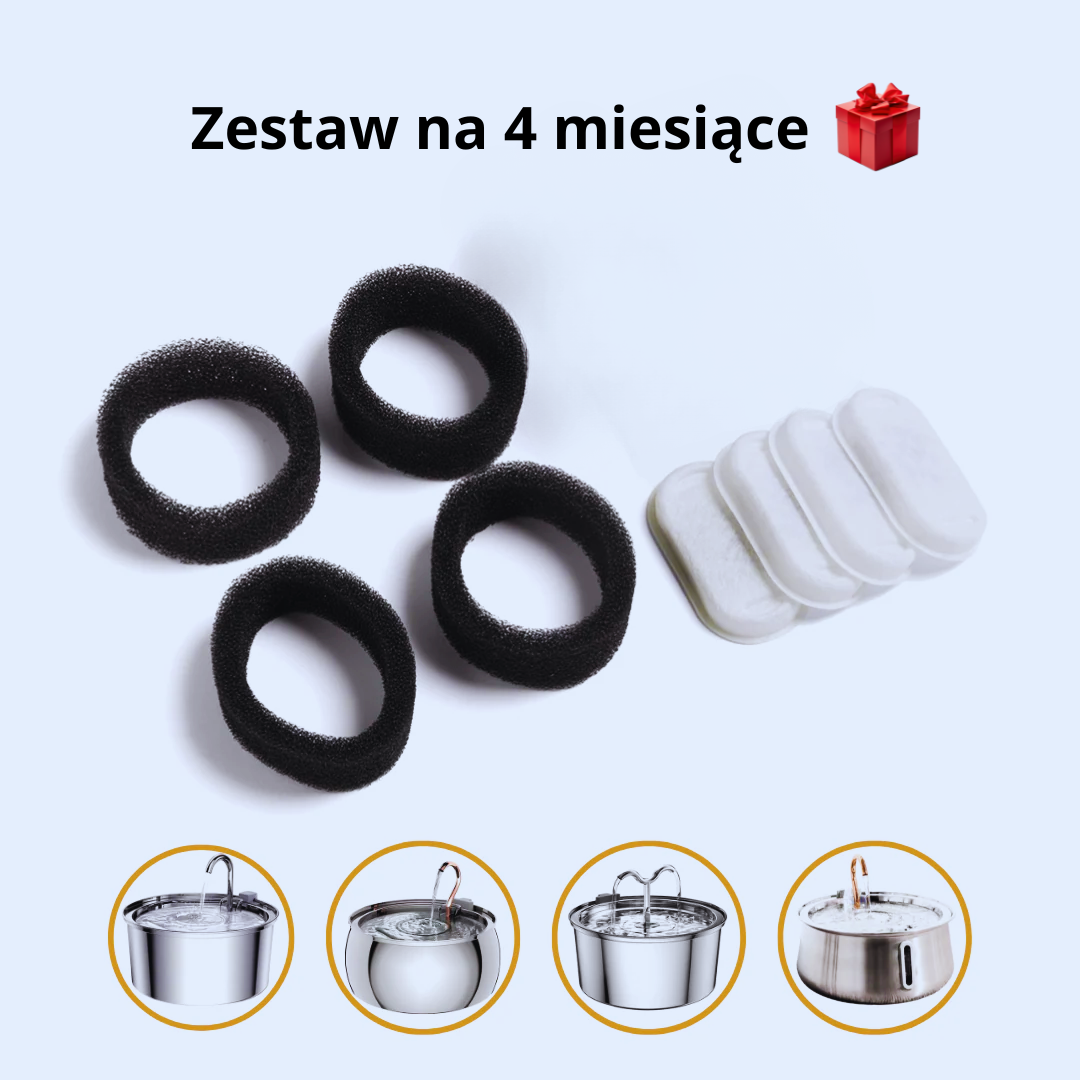 Zestaw 8 filtrów do wymiany
